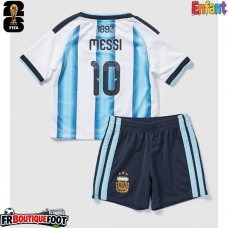 Maillot de foot Argentine Lionel Messi #10 Domicile vêtements enfant Monde 2026 Manches Courtes (+ pantalon court)